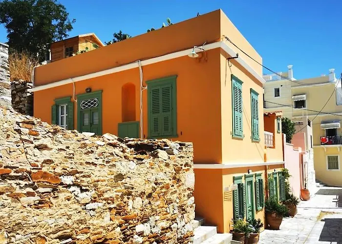 Kalypso's In Hermoupolis Rooftop With Seaview Ermoupoli