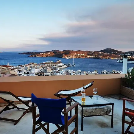 Apartment Kalypso's In Hermoupolis Rooftop With Seaview